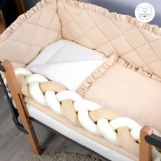 Постільний комплект Baby Veres Macaroon Vanilla (6 одиниць, 100% бавовна, 120х60 см)